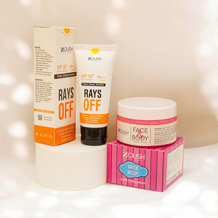 Power Plus Deal (Cotton Candy+ Rays Off Sunscreen)